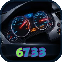 6733